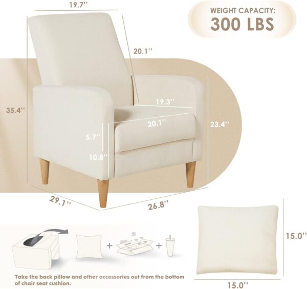 Juego de 2 sillones para sala de estar - Image 2