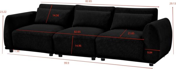 Sofá seccional, convertible en forma de U - Image 2