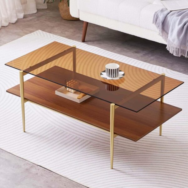 Mesa auxiliar rectangular