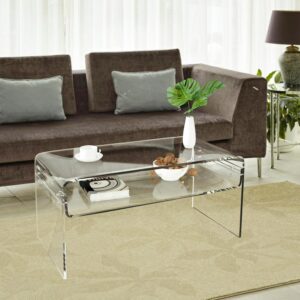Mesa de centro acrílica