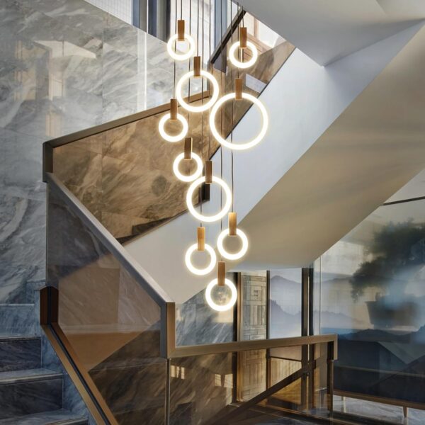 Candelabros LED regulables modernos - Image 4