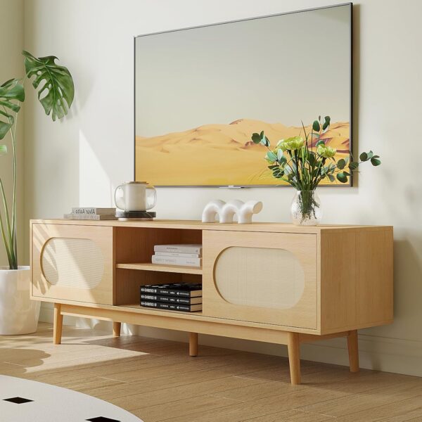 Soporte de TV de ratán - Image 2