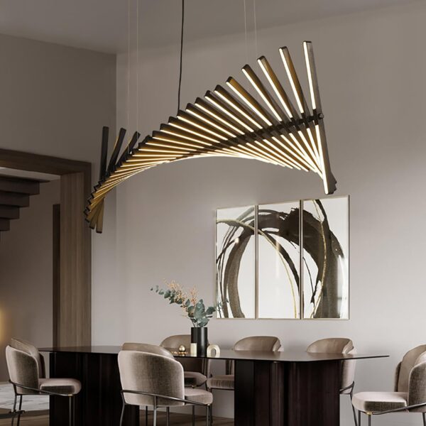 Candelabro de diseñador de estilo moderno