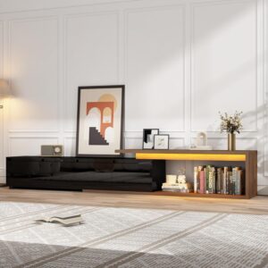 Soporte de TV extensible con luz LED