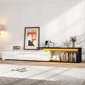 Soporte de TV extensible con luz LED
