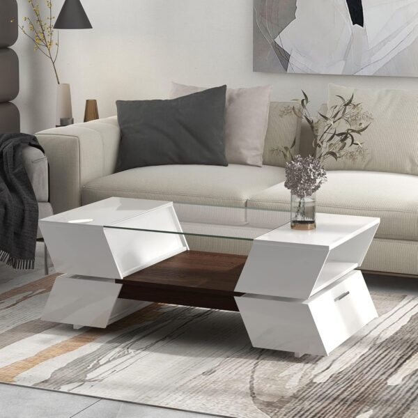 Mesa de centro de cristal - Image 2