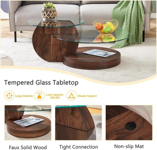 Mesa de centro de cristal - Image 4
