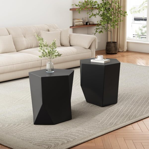 Mesa hexagonal para sala de esta - Image 4