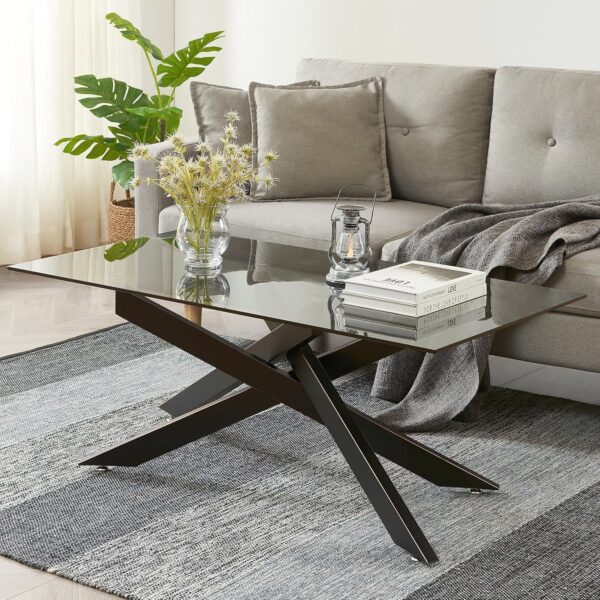 Mesa auxiliar rectangular moderna