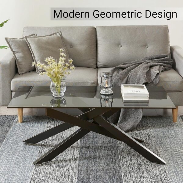 Mesa auxiliar rectangular moderna - Image 2