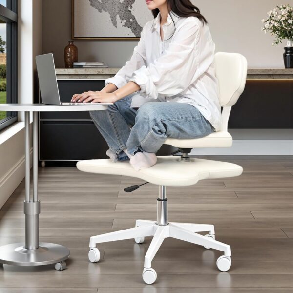 Silla de oficina con ruedas cruzadas - Image 2
