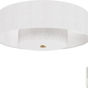 Hunter Ventilador de Techo 30" con Luz Control Remoto 3 Vel. Dorado