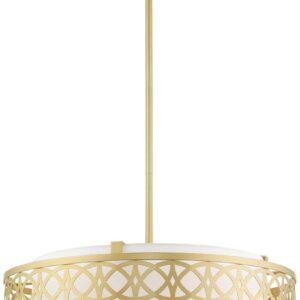 Livex Lighting Lámpara Colgante Dorado 4 Luces