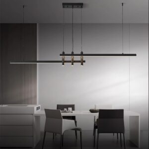 Luz Colgante Lineal Moderna LED
