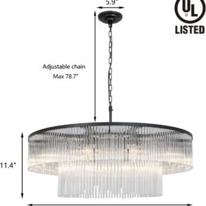 Candelabro Onda Cristal 10 Luces