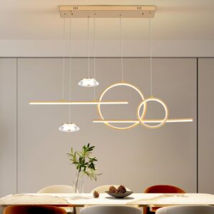Lámpara Colgante Lineal Moderna LED 97.8 cm
