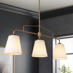 Uolfin Candelabro Lineal Moderno Tela
