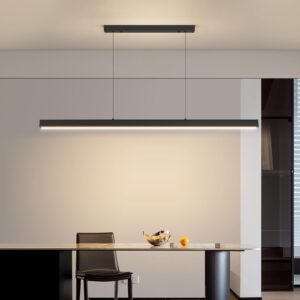 Lámpara Colgante Lineal Moderna LED 59''