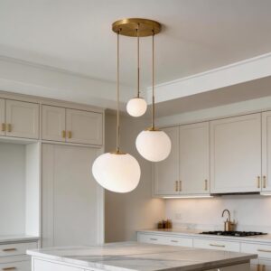 Luz Colgante Moderna Cristal 3 Luces