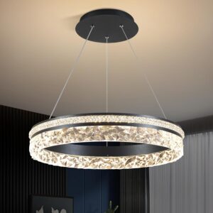 Lámpara Colgante Anillos Moderna LED 1 Anillos 19.7''