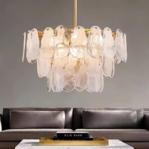 Candelabro Cristal Dorado