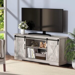Amyove Soporte de TV con Puerta Corrediza para 65"