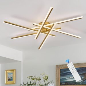Lámpara Techo Moderna LED 6 Luces 44''