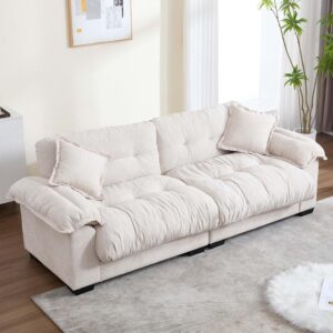 Sofá Modular 90.5 Pulgadas 2 Plazas Beige