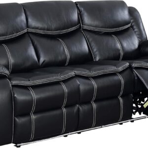 Sofá Reclinable Moderno Negro