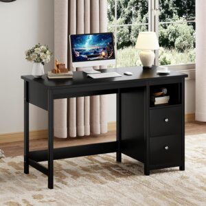 BHG Escritorio para Computadora 39.3" Con Cajones Con Archivador Con Almacenamiento