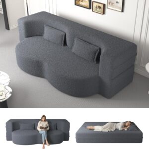 Sofá Cama Plegable 15 Pulgadas Matrimonial Biplaza Tela
