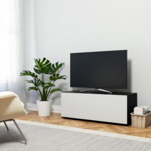 SONOROUS ST-110 Soporte de TV Premium Negro con Vidrio