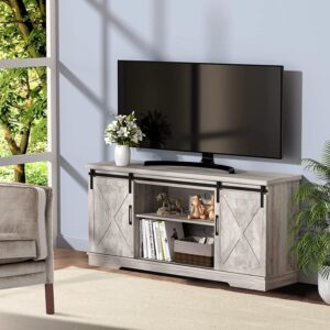 IDEALHOUSE Soporte de TV con Puerta Corrediza para 65"