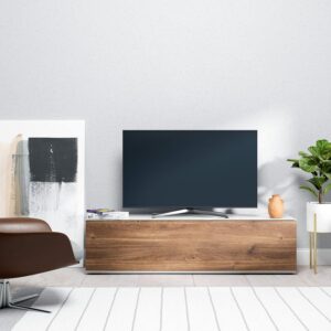 SONOROUS ST-160 Soporte de TV Premium Blanco con 6 Estantes