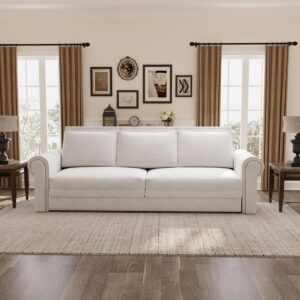 Sofá Cama 3 En 1 Extraíble 93.7 Pulgadas King Terciopelo