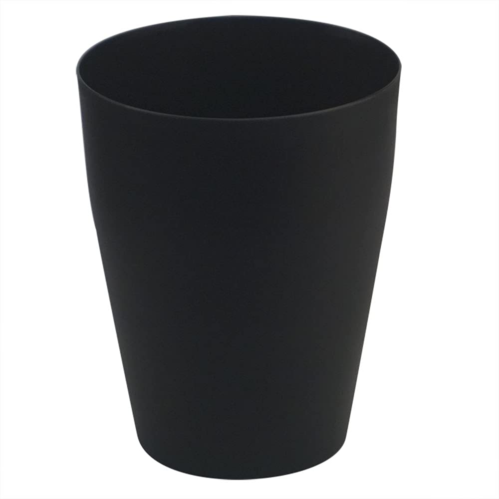Feisco Cubo de basura pequeño, redondo de plástico, para baño, dormitorio, cocina