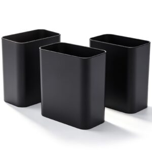 Sawysine Paquete de 3 cubos de basura pequeños para baño, 2.1 galones
