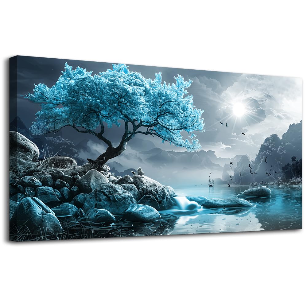 KELIYUAN Lienzo decorativo para pared de sala de estar, dormitorio, decoración de pared - Imagen 2