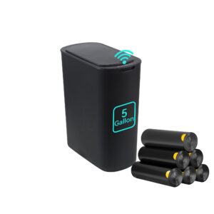 Botes de Basura de 5 Galones con Sensor de Movimiento para Baño