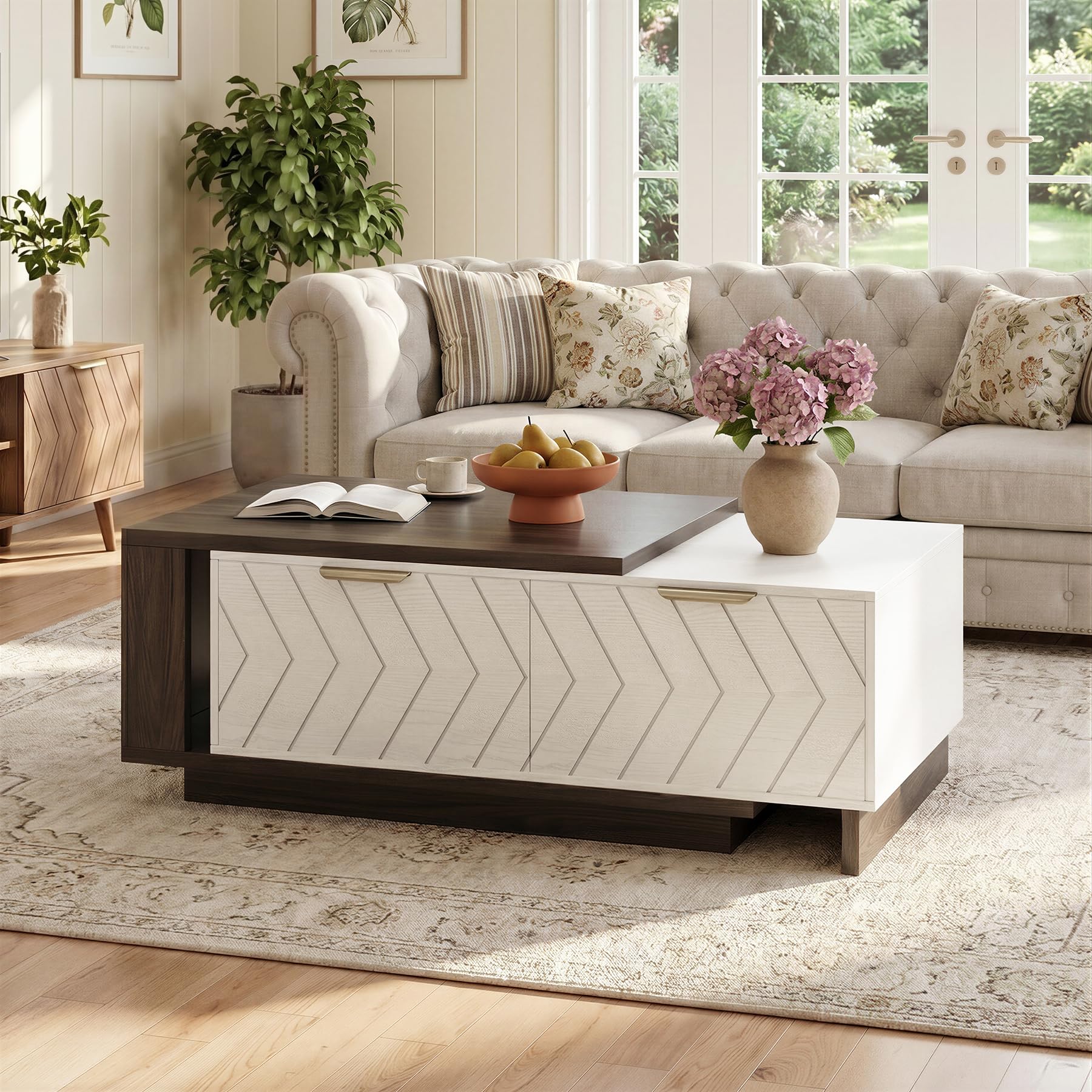 Miereirl Mesa auxiliar extensible de 42 a 65 pulgadas