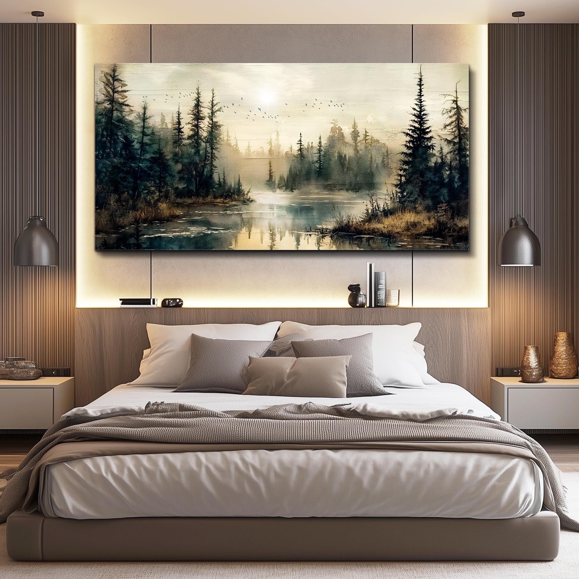 FUHAIHUA Lienzo decorativo para pared para sala de estar - Imagen 4