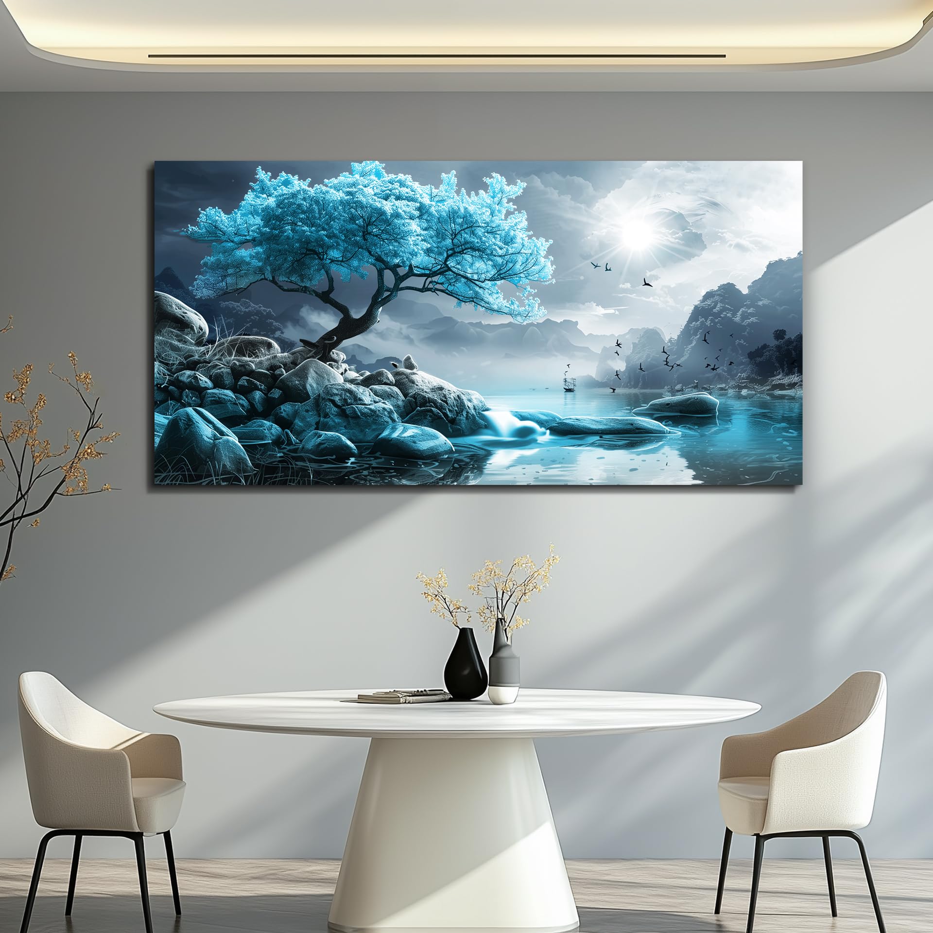 KELIYUAN Lienzo decorativo para pared de sala de estar, dormitorio, decoración de pared - Imagen 5
