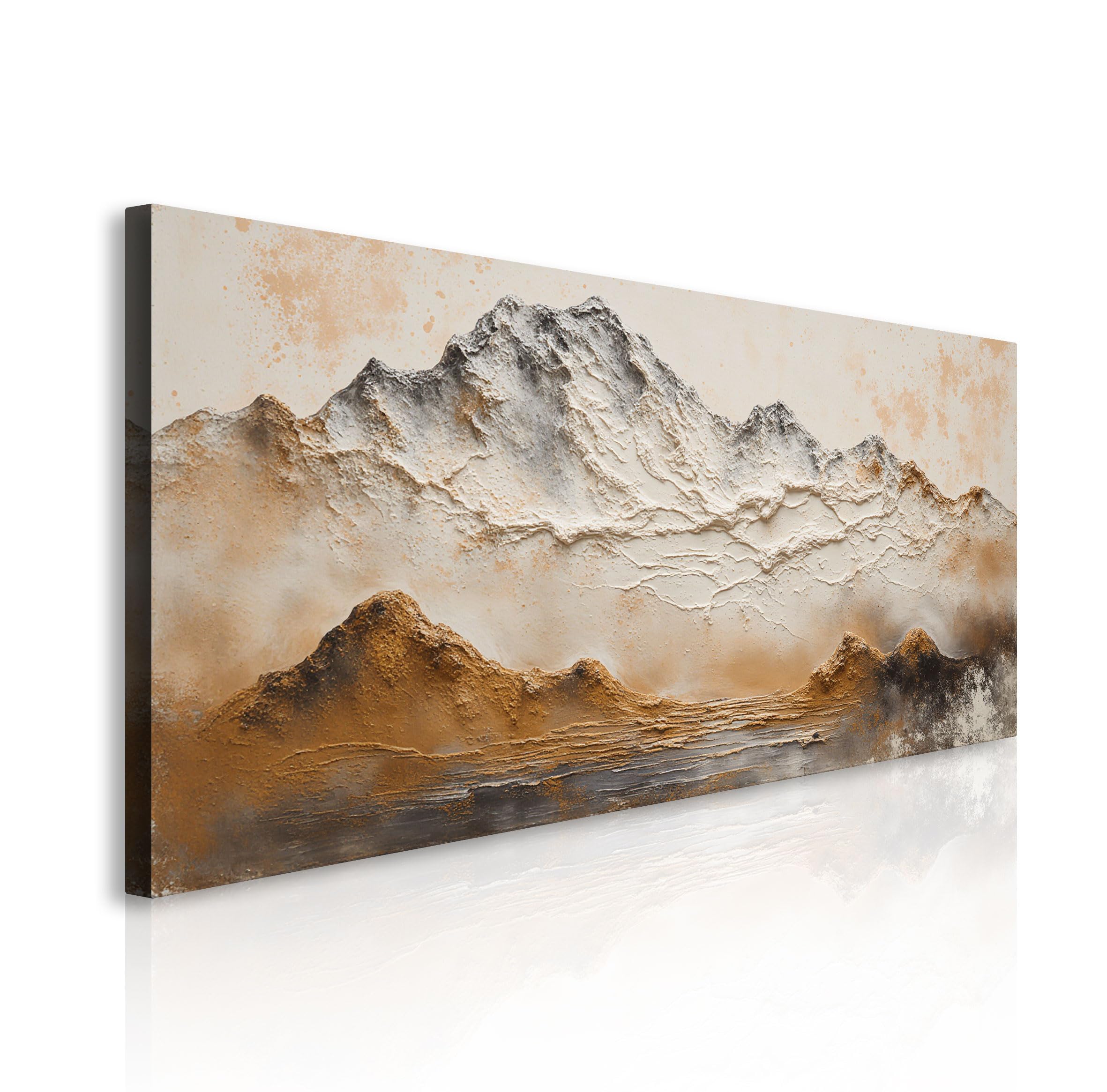TAILORED CANVASES Arte de pared de montaña Amber Horizons - Decoración abstracta - Imagen 3