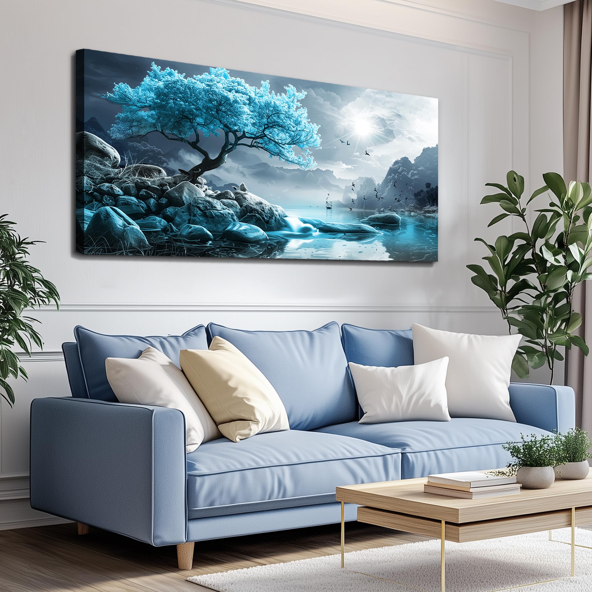 KELIYUAN Lienzo decorativo para pared de sala de estar, dormitorio, decoración de pared - Imagen 4